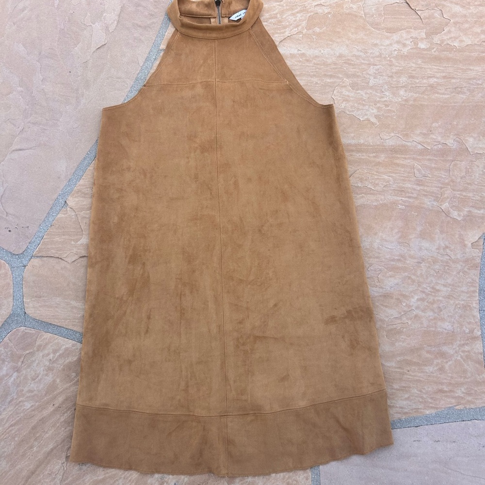 Naked Zebra Camel Halter Top dress